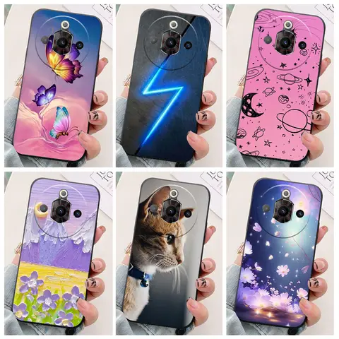 For ZTE Nubia Focus Pro 5G Phone Case astronaut Silicone Camera Protection Back Cover For ZTE Nubia Focus Pro 5G Funda Coque