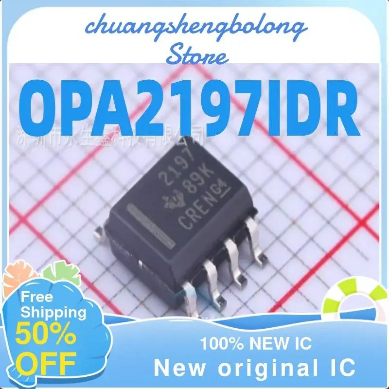 5PCs opa2197idr opa2197id opa2197 2197 sop-8 ใหม่ IC