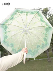 Game Genshin Impact Official Transparent umbrella miHoYo Original Nahida Theme Series Umbrella Sunshade Long umbrella in stock