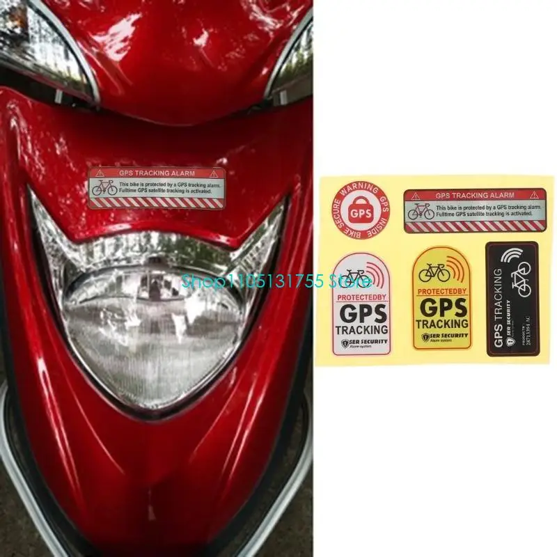 

K0EF Car Warning Sticker Reflective Waterproofed Paster Long Terms Parking Protecting,for Enhancing Vehicle Security