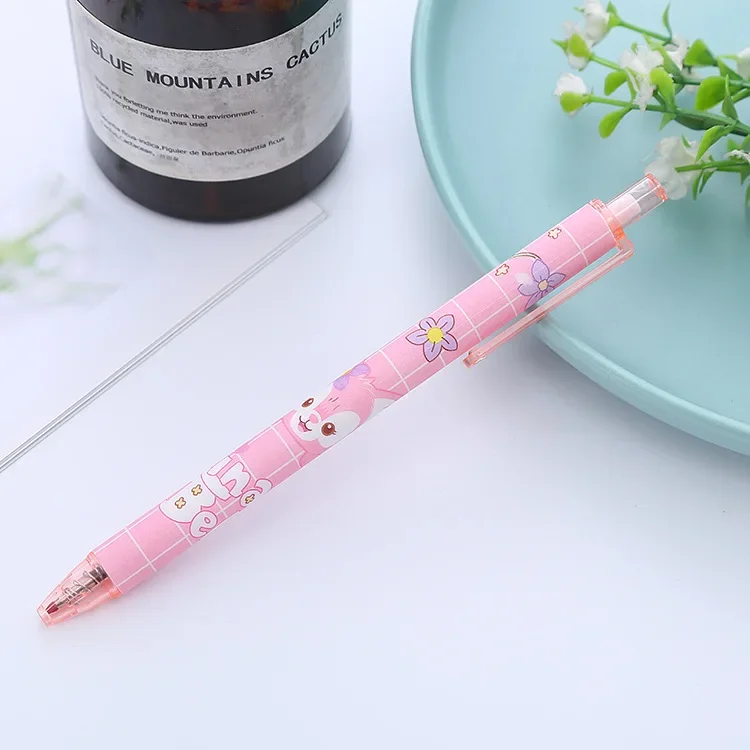 50pcs Press  Ins Girl Heart High Face Value Neutral  Cartoon Student Water  Office Signature