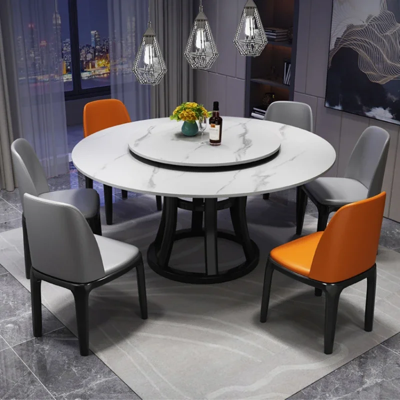 

Design Round Dining Tables Grey Minimalist Nordic Marble Center Table Simple Modern Mesas De Jantar Kitchen Furniture HD50CZ