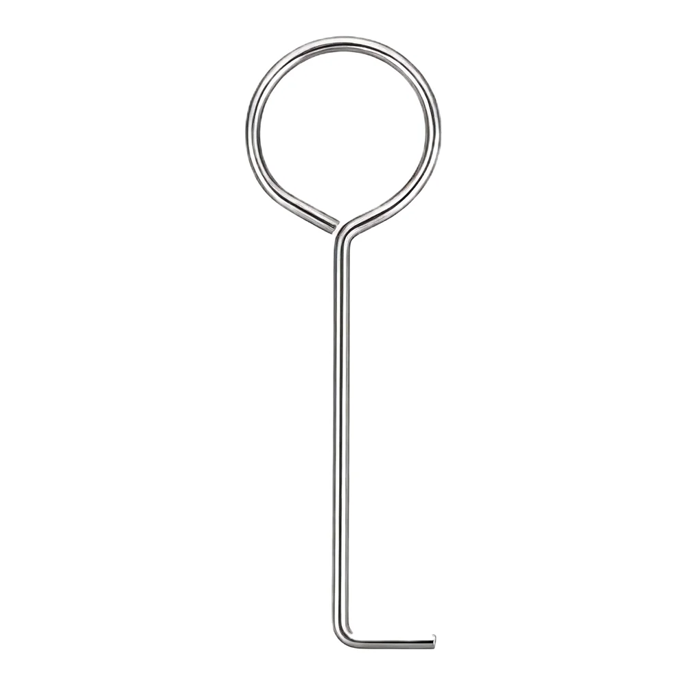 Drain Lift Hook Floor Drain Hook For Kitchen For Bathroom Rust Resistant Compact Design Easy Storage Versatile Use