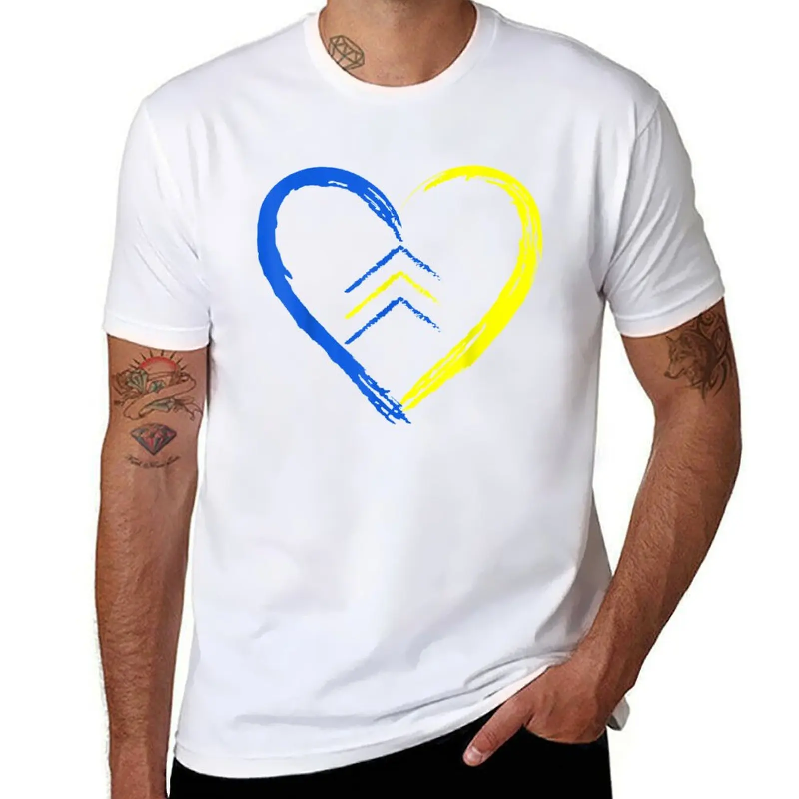 

Love World Down Syndrome Awareness Day Love 3 Arrows T-Shirt t shirt man cotton man t shirt cotton high quality T-Shirt