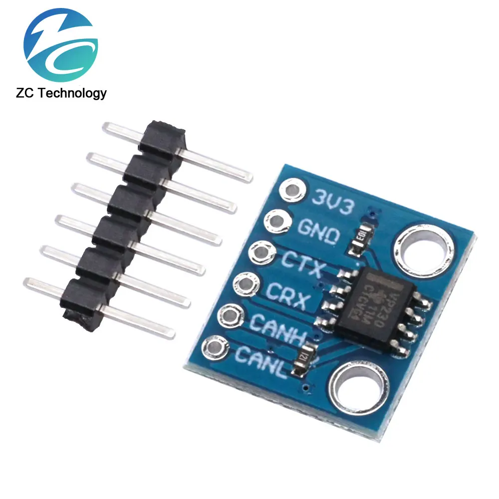 1/5/10PCS SN65HVD230 CAN Bus Transceiver Communication Thermal Protection Slope Control Module for Arduino Controller Board