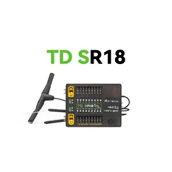 FrSky TD SR18 2.4G 900M Tandem Dual-Band Receiver TD SR18 Receiver with 18CH Ports Dual frequency receiver 18 channels