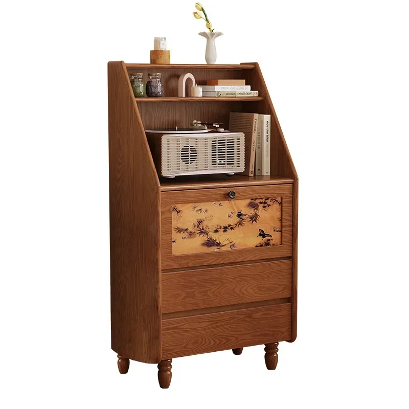 

Шкафчик из цельного дерева для гостиной, ароматная облачная пряжа, шкафчик для хранения в спальне, шкафчик для небольшой квартиры