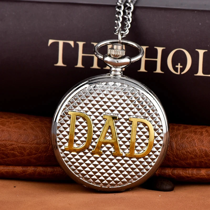 

Часы наручные мужские с цепочкой, старинные повседневные прочные модные элегантные подарки папе, подвеска на ожерелье, подарок