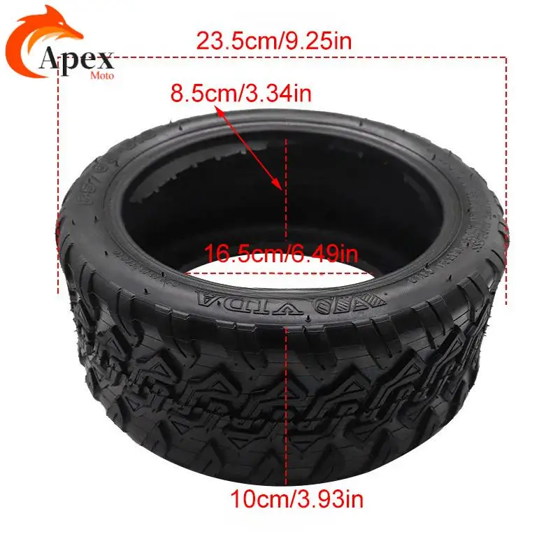 85/65-6.5 inflate Tyre for Kugoo G-Booster G2 Pro Electric Scooter Front Rear Wheel Wear-resistant inflateTyre