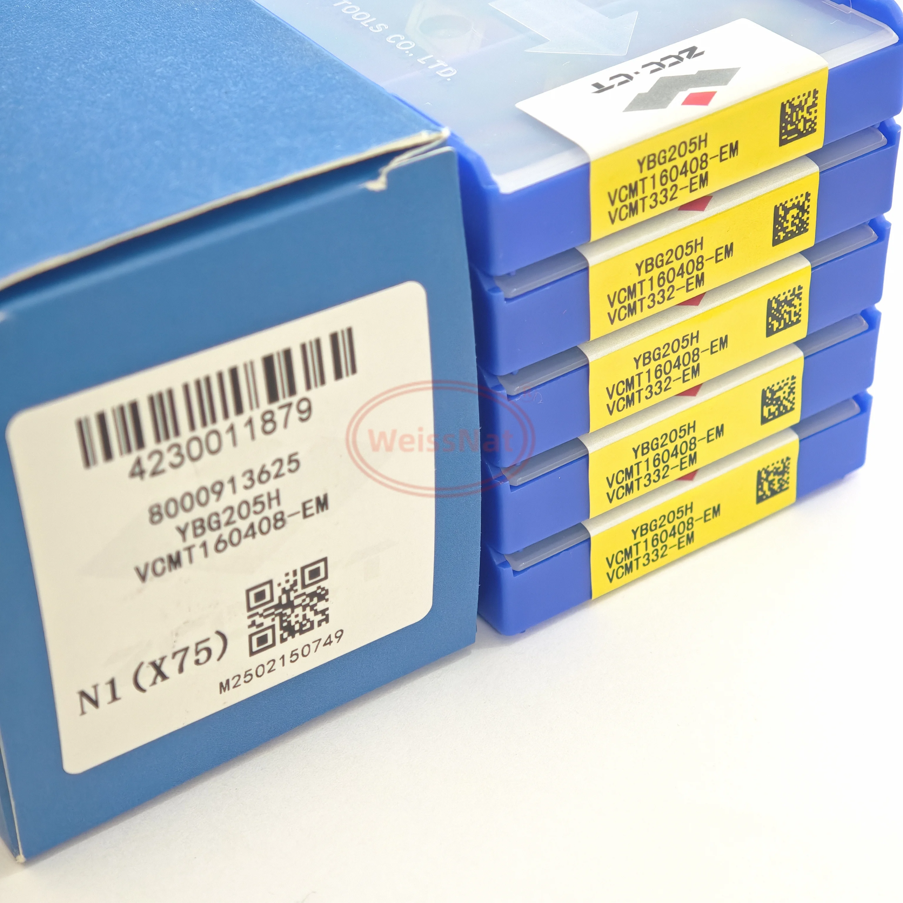 

ZCC.CT VCMT332-EM VCMT160408-EM YBG205H Carbide Insert VCMT Inserts