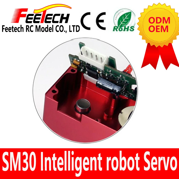 Motor Servo Roda Gigi Logam Digital SM30 30kg