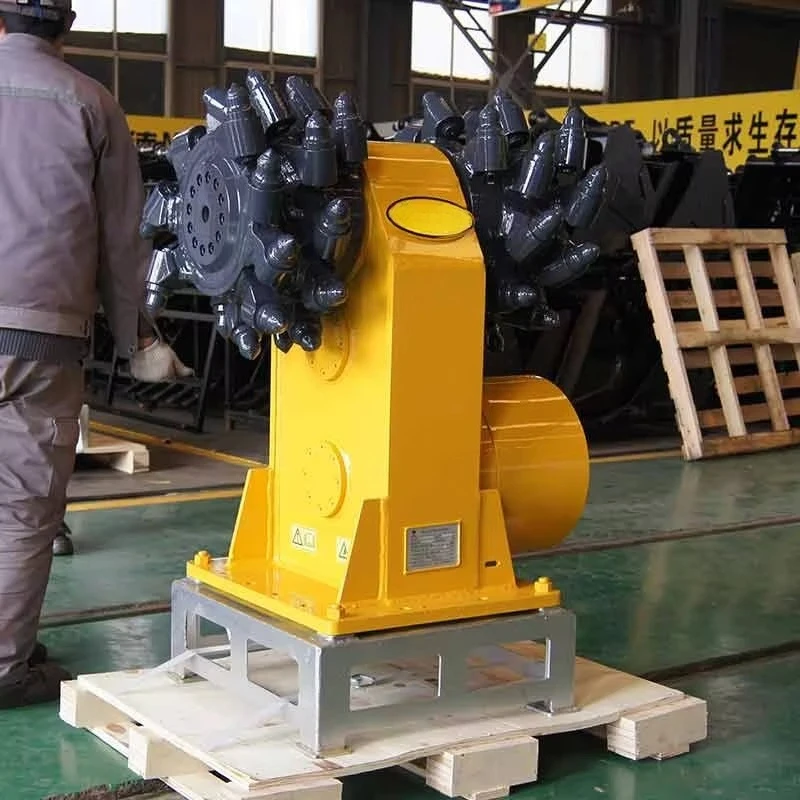 Excavator Rotary Drum Cutter Rock Mining Hydraulic Drum Cutter