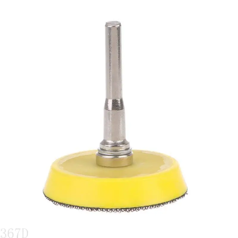 367D 2''50mm Sander Disc Sanding Buffing Polish Backing Pad Backer Plate 6mm Shank