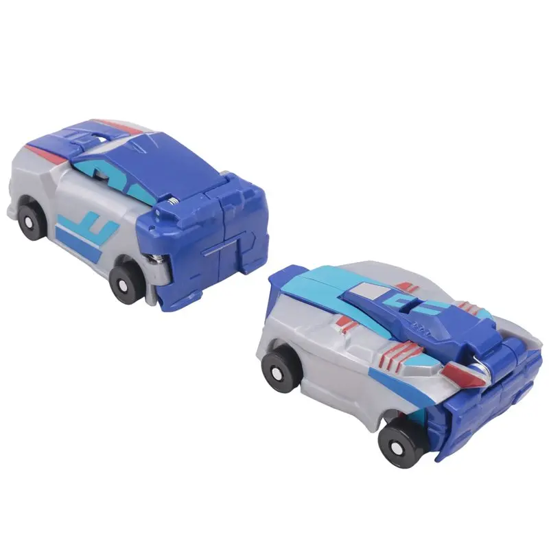 Excellent-Magic Transformation Super Combination Car 2 In 1 Kids Magnetic Collision Transforming Car Diy Gift For Kids