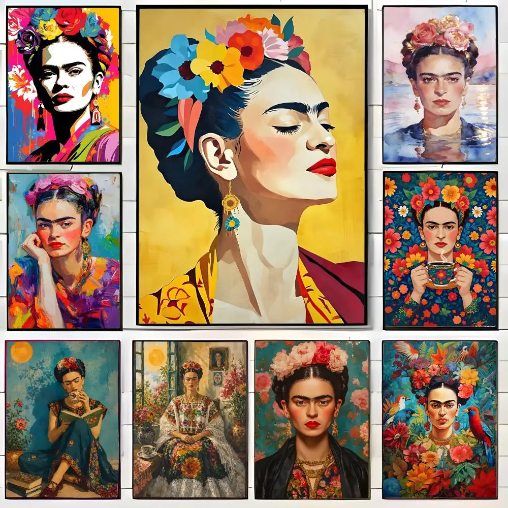 Surreal Artist F-Frida Kahlo Poster Wall Art Print Decorative Mural Home Decor Gift Unframed