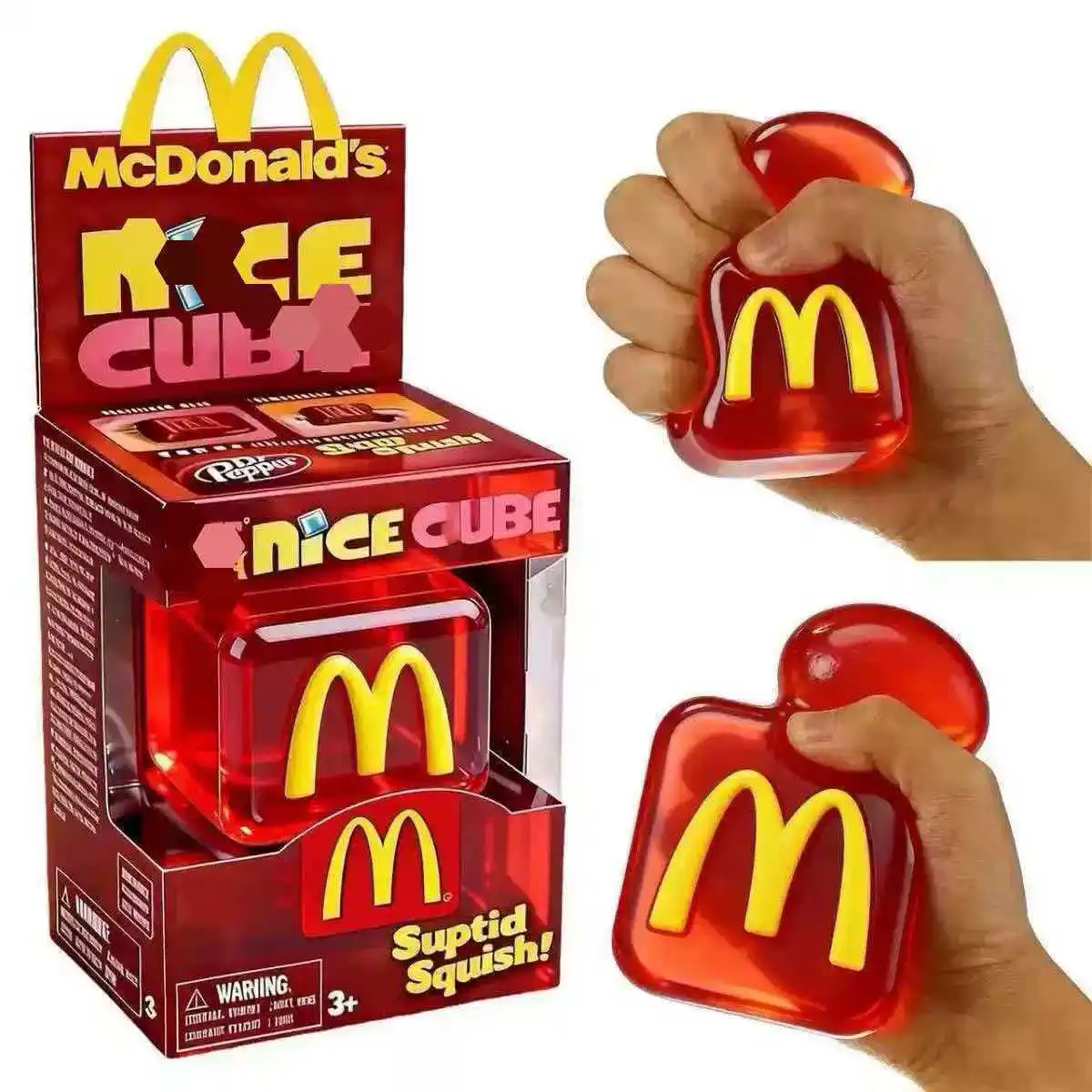 McDonald's needs malt syrup cola-flavored stress-relief squishies, which are sensory stress-relief and pressure-outlet toys.