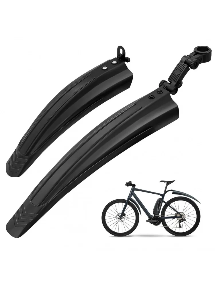 AliExpress 2Portable Adjustable Bicycle Mudguard Set，Suitable for Mountain Road Cycling Front and Rear Wheel Waterproof Mudguard