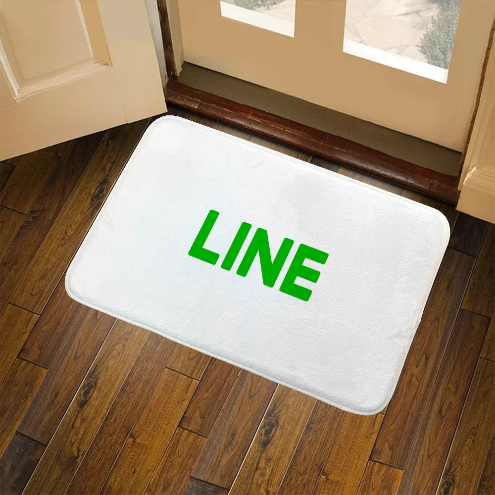 

Line House Entrance Mat Floor Mat for Kitchen Carpet Bedroom Mats Rugs Doormat Entrance to Home Decor Items Room Rug Foot Bath