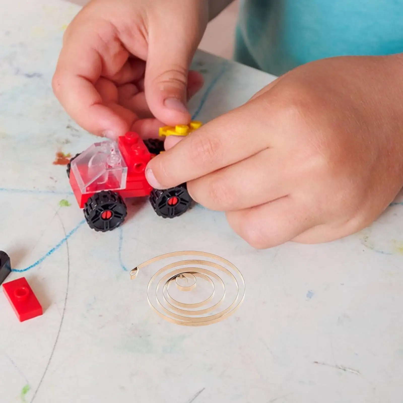 Jouet défilement ressort Ibasenice pièces de rechange horloge jambes Robot enfant Robots