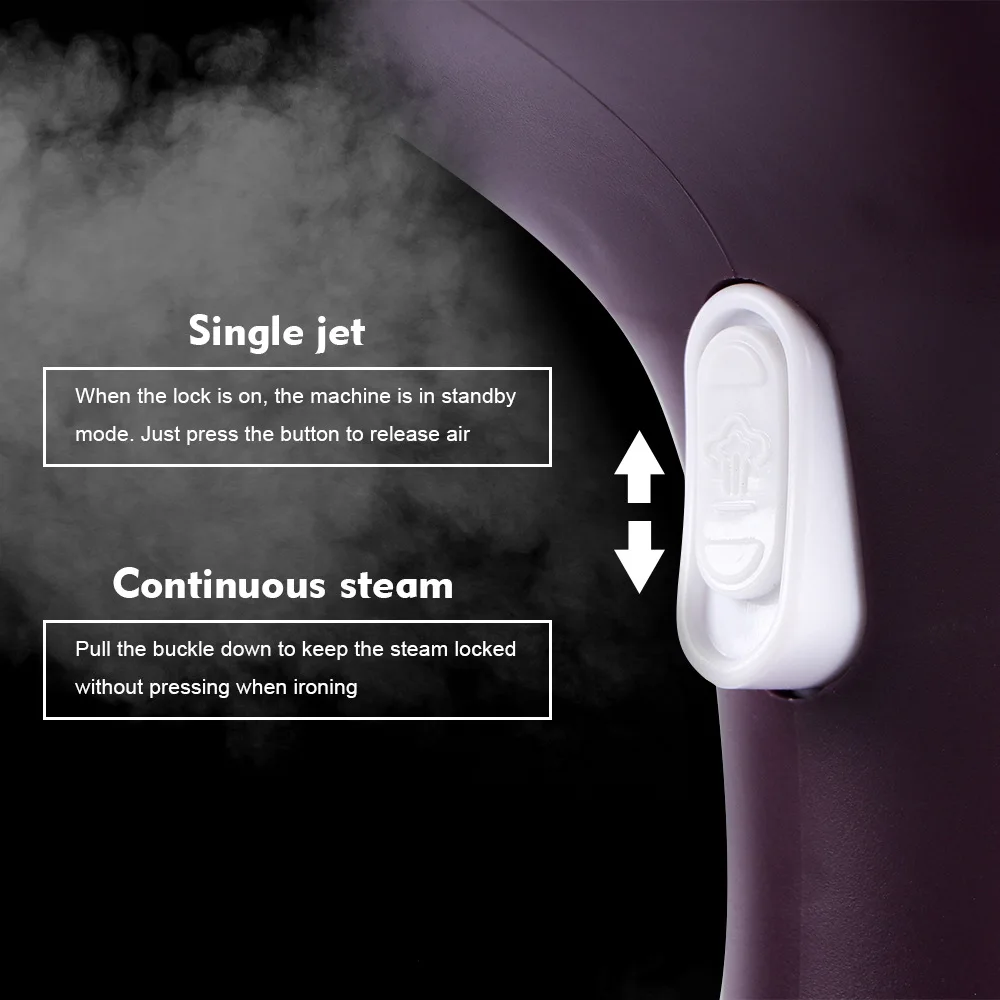 Przenośny parownica do ubrań do użytku domowego, mini parownica ręczna, żelazko elektryczne, maszyna do prasowania, urządzenie parowe