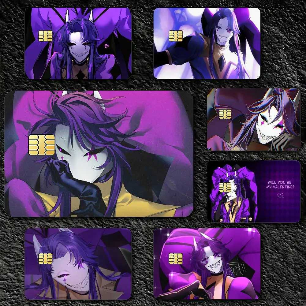 Game The F-Freak C-Circus Jester Credit Card Skin Stickers For VISA Bank Bus Metro Access Card Protective Film Cover Sticker