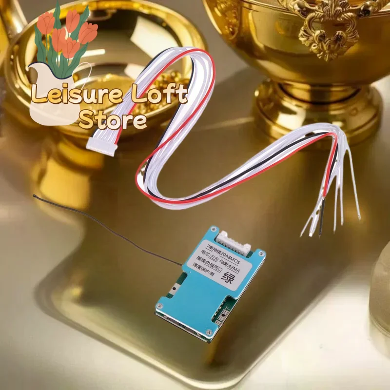 7S 24V 25A BMS لبطارية ليثيوم أيون - لوح حماية 18650 مع توازن درجة الحرارة للدراجة الإلكترونية/السكوتر الإلكتروني #5