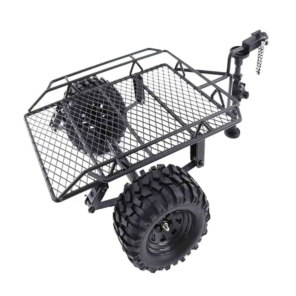 1/10 RC カー クローラー トレーラー D90 SCX10 -4 RC クローラー大型トラック用