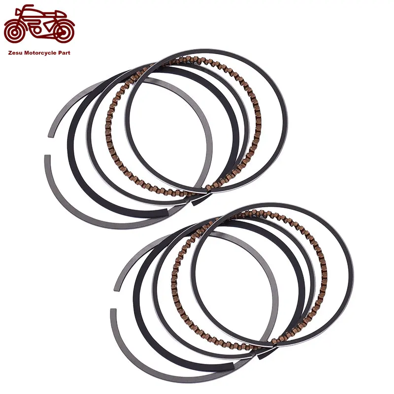 

For Honda NT400 NT Bros 1987-1993 Shadow 400 2002-05 VRX400 Steed 400 1990-1997 64mm 64.25mm 64.5mm STD +25 +50 Piston Ring