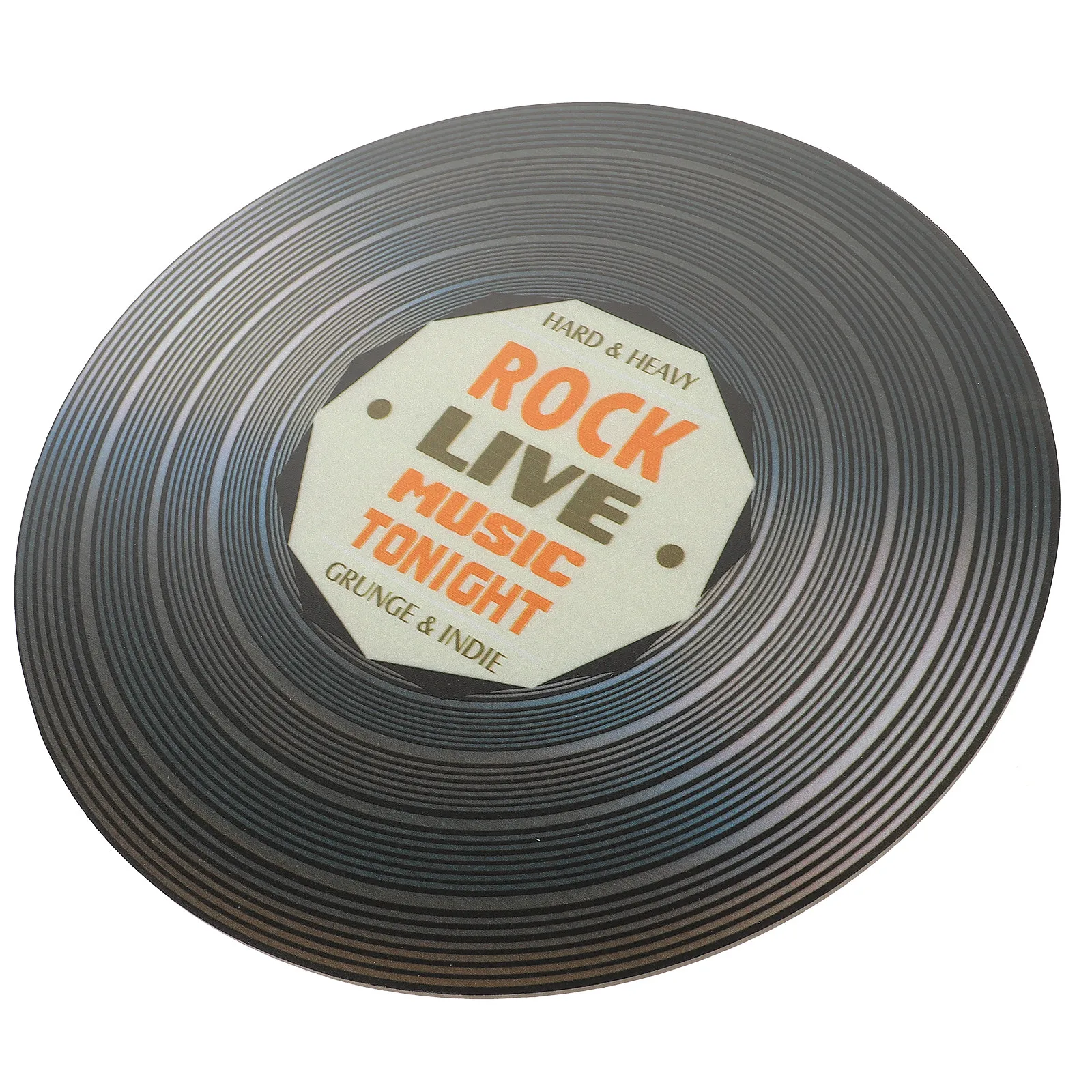 

Home Decor Fake Record Vintage Decoration Music for Wall Living Room Decorations Bedroom Black