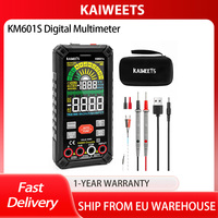 KAIWEETS KM601S Digital Multimeter, 10000 Counts True-RMS Meter, Smart Mode, Manual Mode, Flashlight, Multiple Functions, Safety