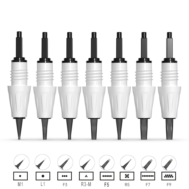 Artmex Needles for Artmex Machine V3 V6 V8 V9 V11 Dr. Pen A3 PMU Cartridge Needle Tattoo Eyebrows Eyeline Lips L1 R3 F3 F5 R5 F7