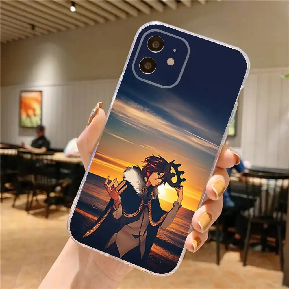 حافظة هاتف The Beginning After End لهاتف iPhone 17,16,15,14,13,12,11 Pro,Max,Plus,X,XS,XR,SE4,E غطاء ناعم شفاف صغير