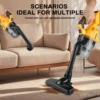 DEWALT 5 in 1 ポータブルコードレス掃除機 400W ドライハンドヘルド電動掃除機 床 カーペット 車用 DeWalt 20Vバッテリー対応 6