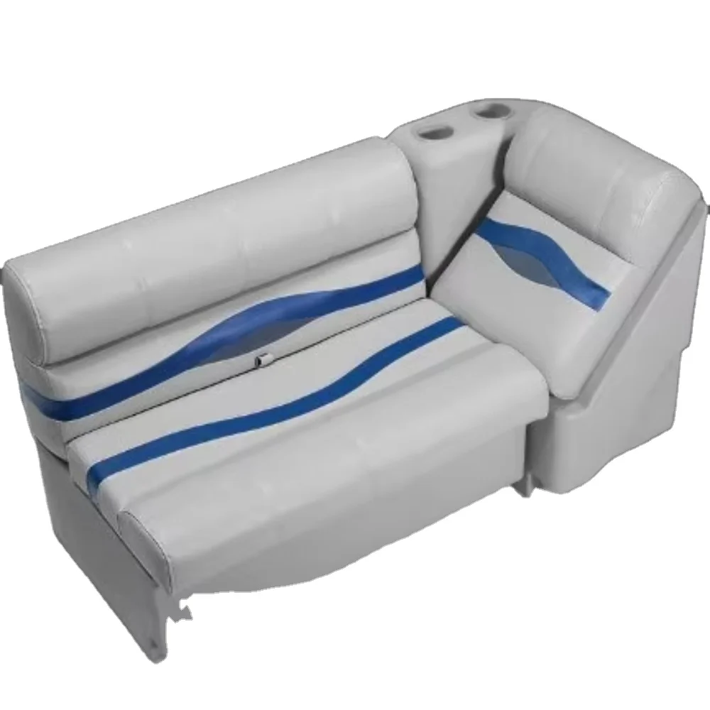 

Customized Aluminum Pontoon Boat Seats Outdoor Furniture Sofa Direct Sale Waterplay Crafts Accessories Surfing