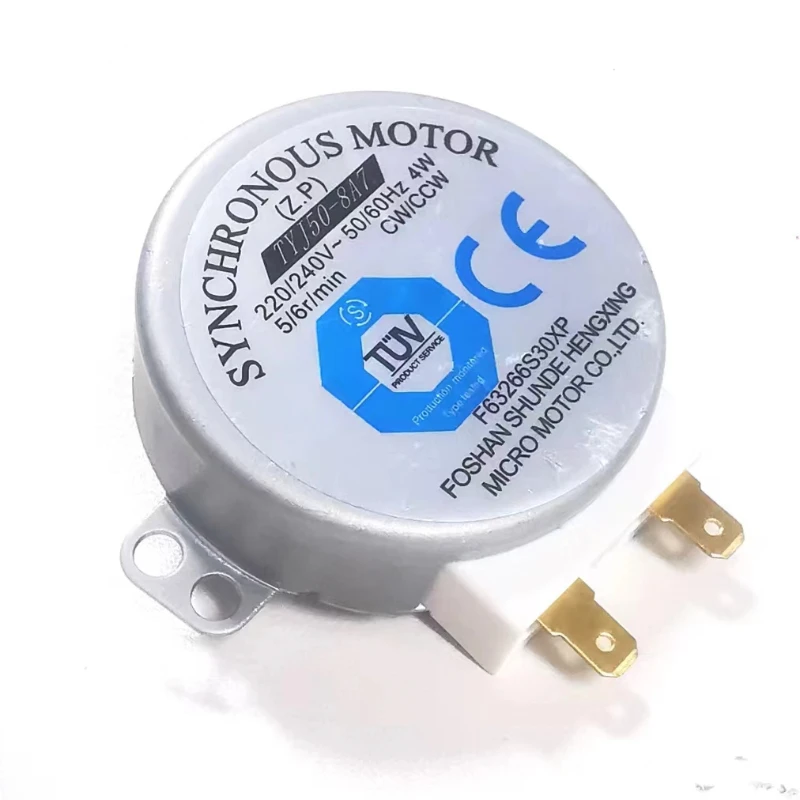 220-240V 4W Synchronous Motor for Air Blower TYJ50-8A7 Microwave Oven Tray Motor