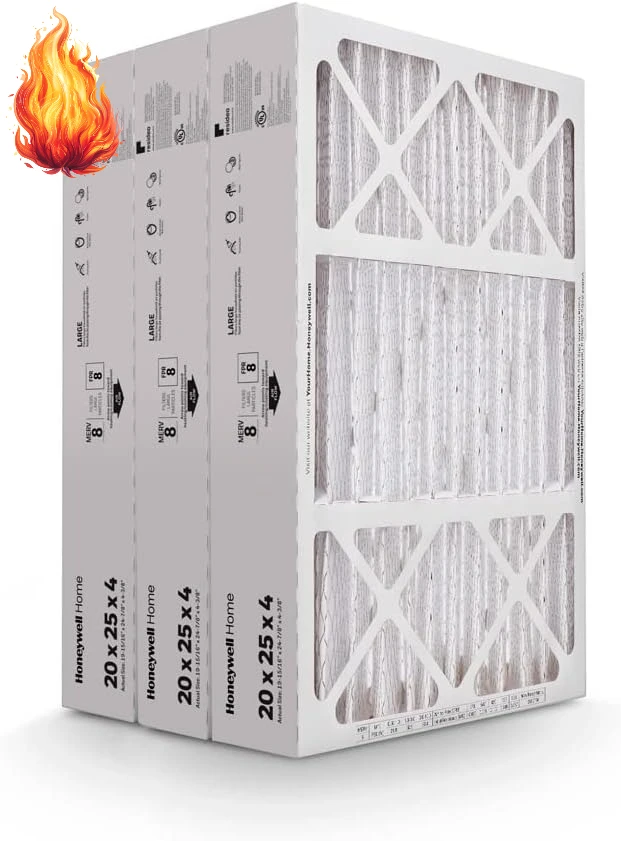 

20x25x4 MERV 8, AC Furnace Air Filter, 3 PACK (CF100A1025-3PKAM) (Actual Dimensions: 19.94 x 24.87 x 4.38 in.)