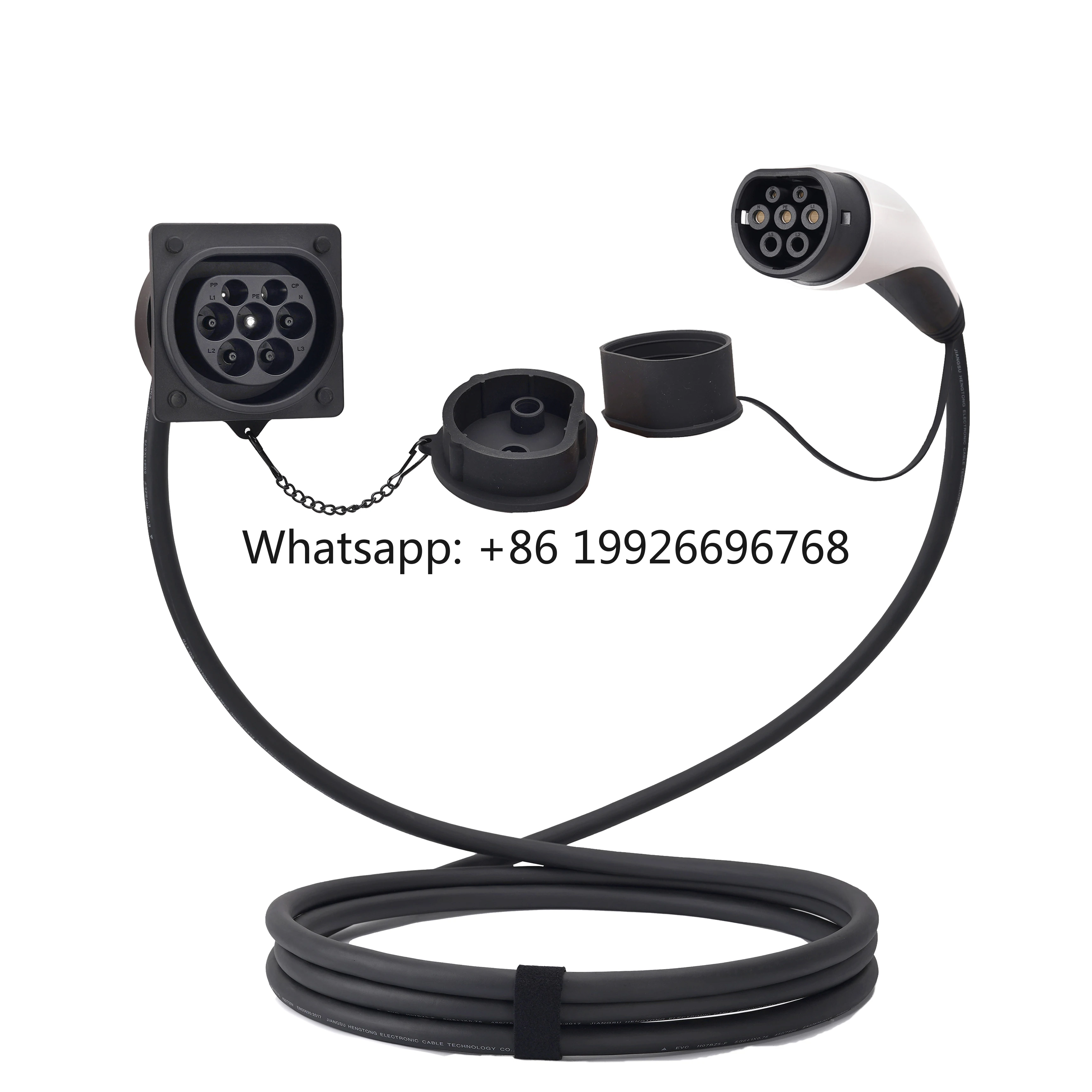 

Новый удлинительный кабель JET для электромобилей, тип 2, 32А, 62196, с разъемами «мама-папа» и вилкой для зарядки