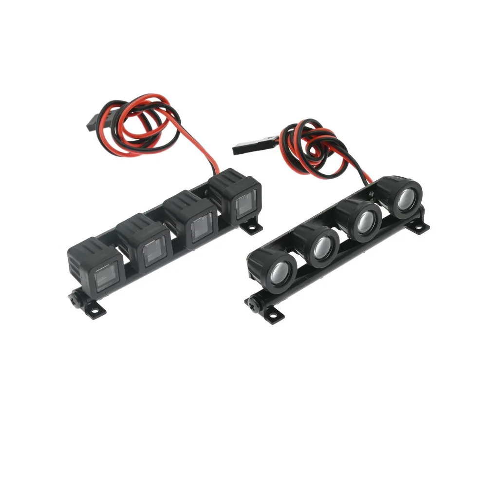 ไฟสปอตไลท์ทรงกลมสำหรับติดตั้งบนหลังคา สำหรับรถบังคับวิทยุ 1/18 RC Crawler TRX4M Defender รุ่นอัพเกรด (4M-31)