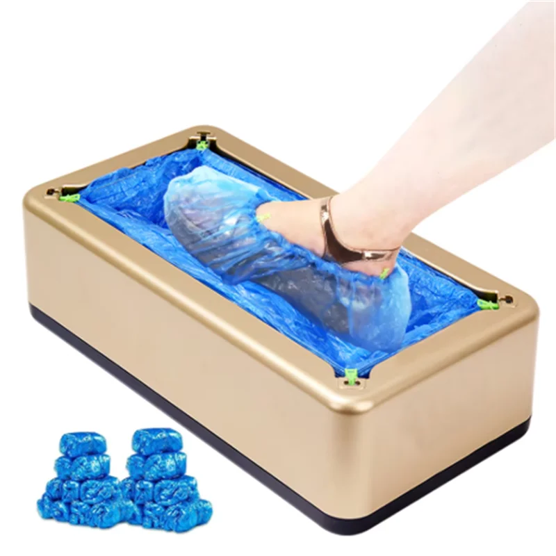 Automatic Shoe Cover Machine With 100 Disposable Shoe Covers Automatic Shoe Cover Machine For Home Use Disposable Non-slip Water