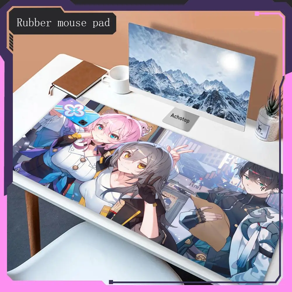 

mouse pad Hot selling items animation Honkai Star Rail mouse pad game accessories desktop pad anti slip mouse pad laptop gaming