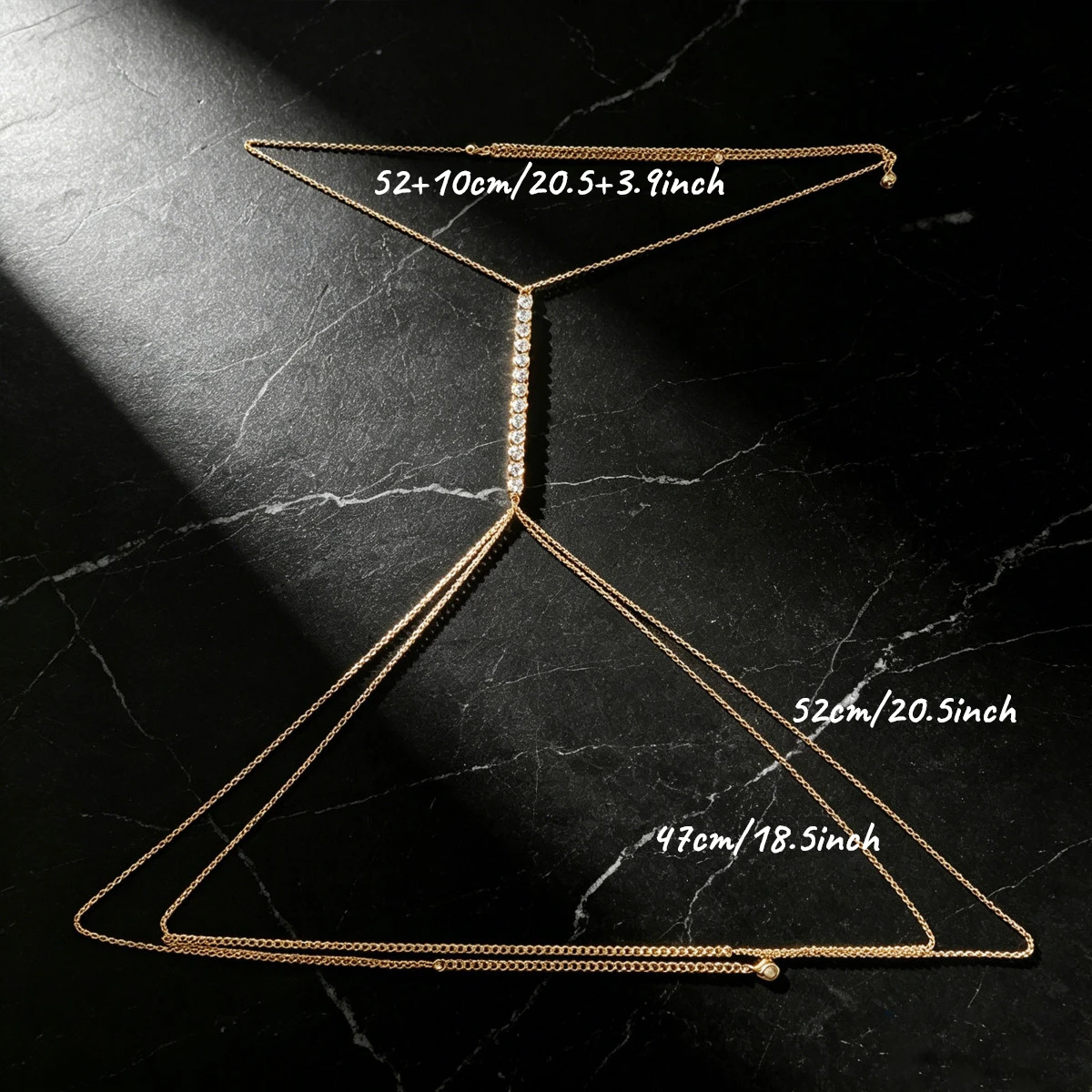 Y-Shaped Body Chain Jewelry -B - Body Jewelry Retainers review and price