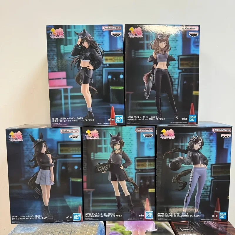 

Оригинальные фигурки Bandai Uma Musume Pretty Derby Boc'Z Cheval Grand Hokko Tarumae Rice Shower, модель-статуэтка, украшение, подарки