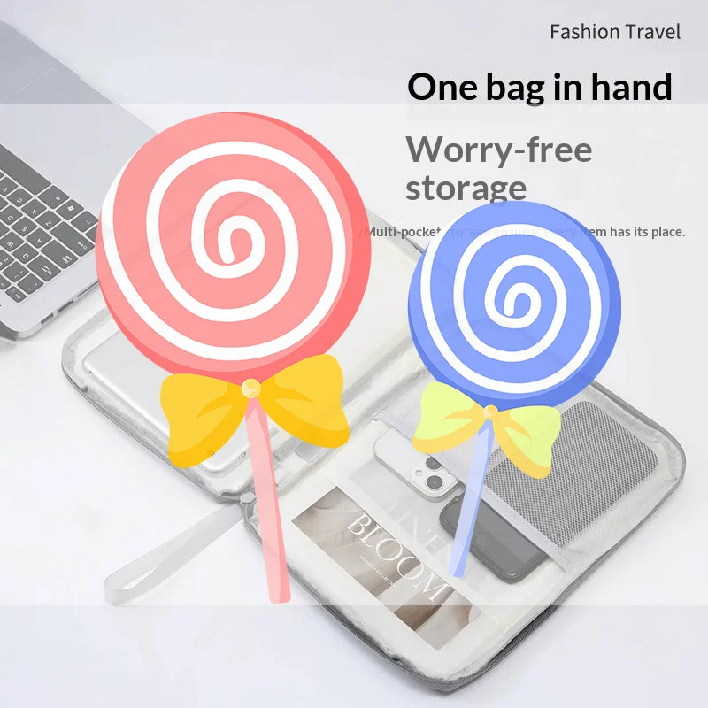 Tablet Bag Sleeve 10.9/12.9 Inch Handbag For Tablet Cover Shockproof Portable Pouch Multi Pockets Tablet Cases
