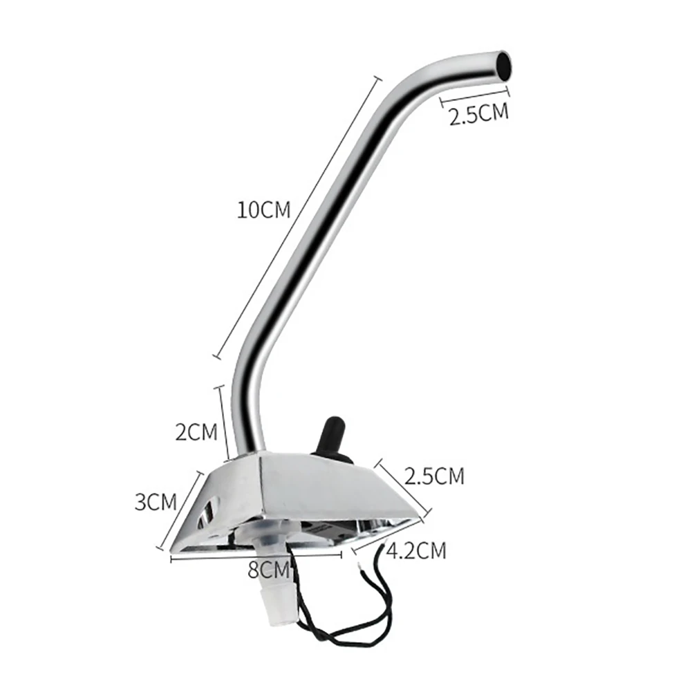 12V Electric Water Pump 360 Degree Rotation Caravan Faucet Tap Anti Corrosion Faucet Switch for Boat Galley Caravan Motorhome RV