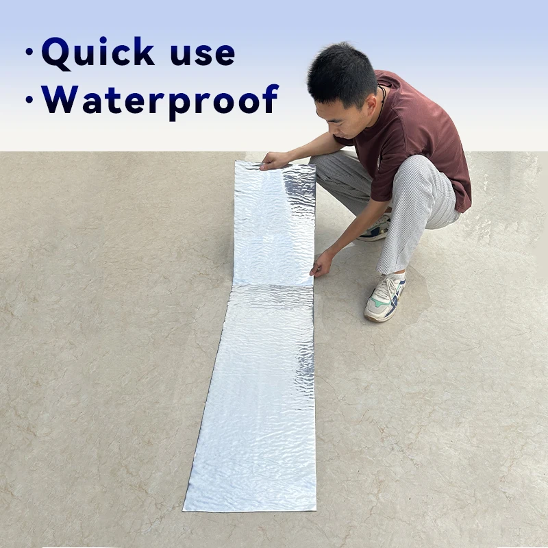 10M waterproof film metal surface waterproof iron surface waterproof iron sheet and RV roof leak-proof sealant waterproof film