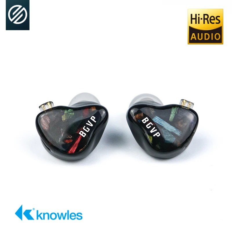 

BGVP DH5 10mm 4BA + 1DD Hybrid Drive HiFi In-Ear Earphone 4 Balanced Armature Dynamic Drivers Bass IEM 2Pin 0.78 2.5/3.5/4.4mm