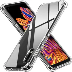 갤럭시 Xcover용 강화 코너 케이스, 부드러운 TPU 충격 방지 커버, 삼성 갤럭시 Xcover Pro SM-G715FN/DS SM-G715U