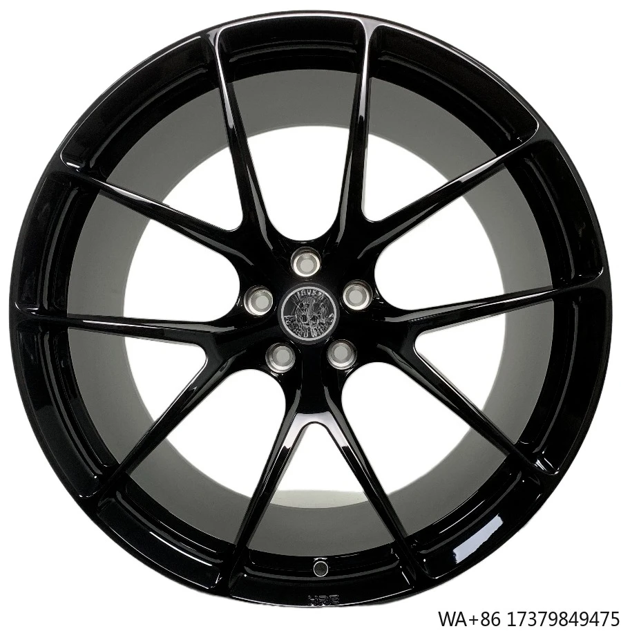 

Factory Direct Custom Forged Wheels in 21 Inch PCD 5x112 Hot Shot Gloss Black Fully Painted Wheels