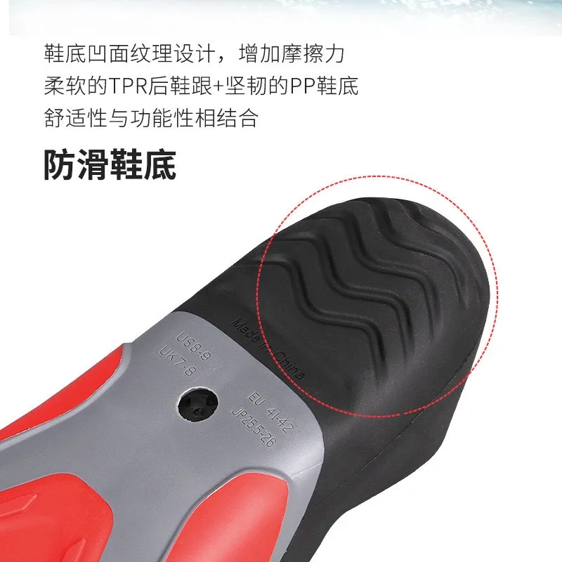 Adult Heel Pack Professional Diving Longflippers Scuba Snorkeling Diving Free Diving Frogs Medium and Long Frogs