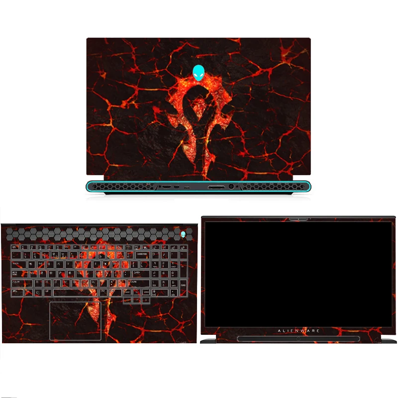 Imagem -01 - Peles do Portátil da Alienware Etiqueta do Caderno Filme Feito sob Encomenda M16 r2 2024 X16 r1 2023 X17 r1 r2 X14 X15 r1 r2 M17 r5 peles do portatil da alienware etiqueta do caderno filme feito sob encomenda m16 r2 2024 x16 r1 2023 x17 r1 r2 x14 x15 r1 r2 m17 r5 01